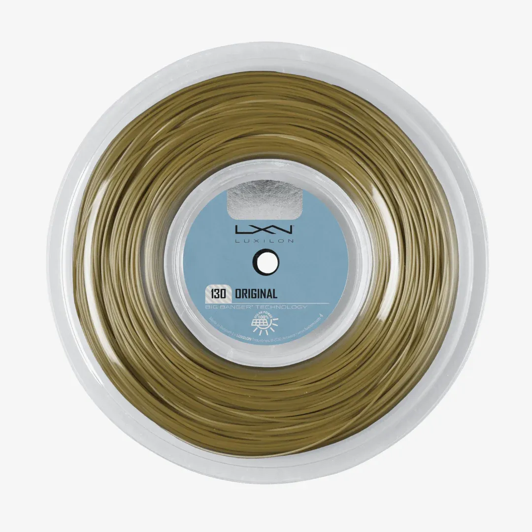 Luxilon Original 1.30mm reel 200m tennis string